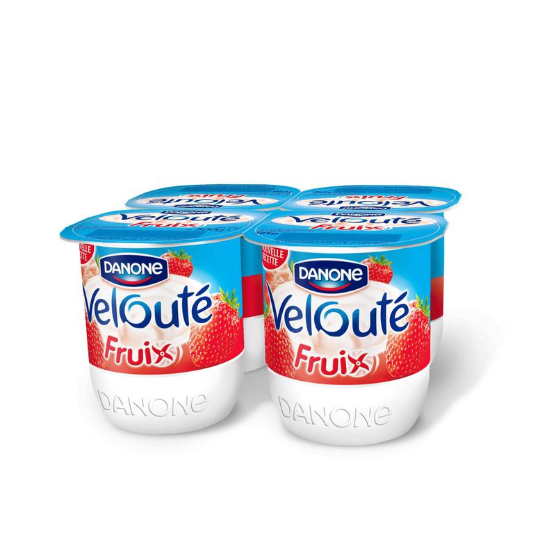 Danone Strawberry Cream 4 x 125 g